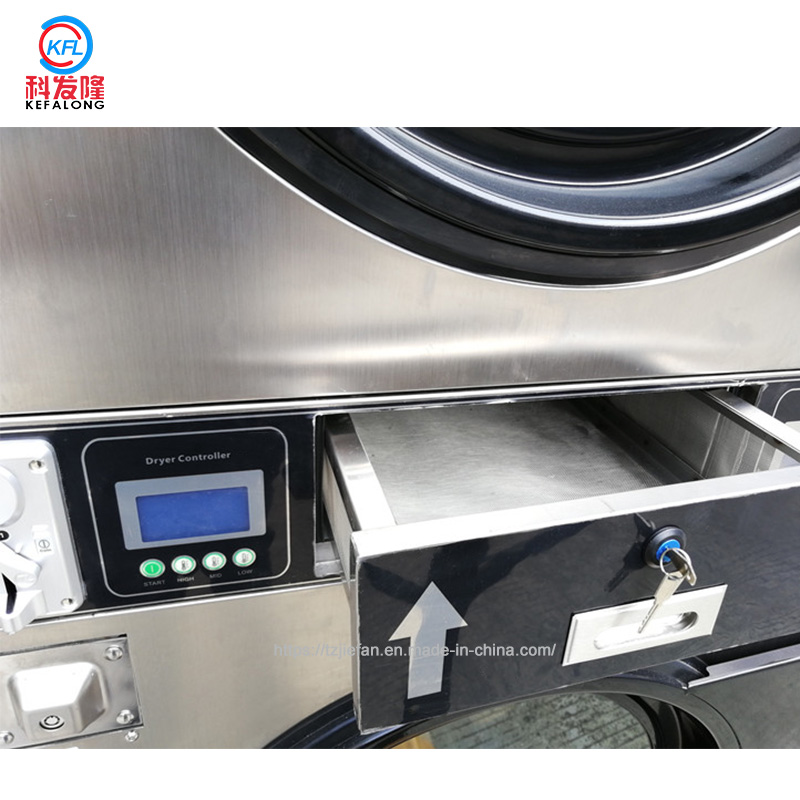 20公斤全自动商业学校医院投币式双层上烘下烘 上烘下洗 洗衣机 烘干机